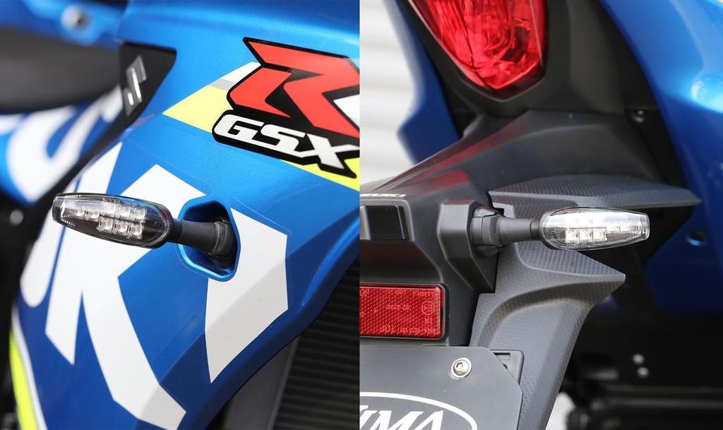 Kijima Jixar 250 Motorcykeldelar LED Blinkersats TRA2 GSX-S125/R125 GIXXER150/250/SF250 219-5176B