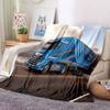 Couverture jetée 3D Camion Scania Polaire Chaude Confortable Douce pour Canapé Lit Coloris ثابت Anti-Statique Lavable en Machine