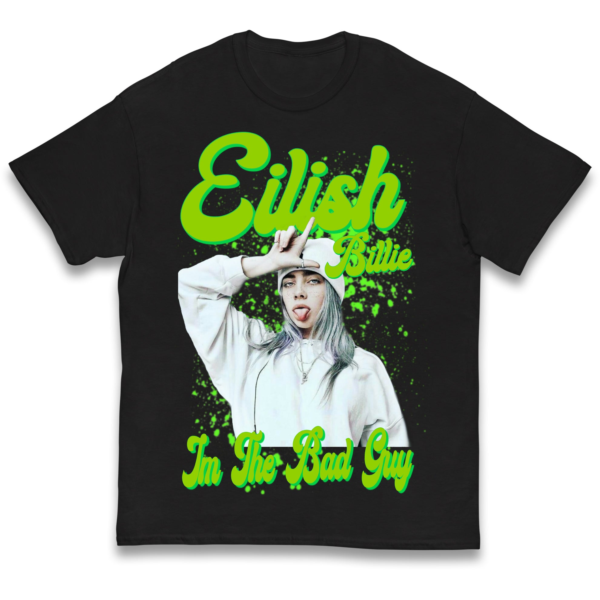 Billie Eilish I m The Bad Guy Kids T Shirt 150