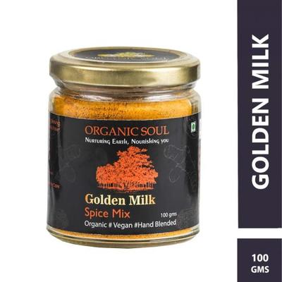 Směs koření Zlaté mléko (100 G), Koření na Zlaté mléko Bio Soul