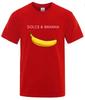 Summer Unisex TShirt High Quality Cotton Blend Funny Banana Printing Loose ONeck Unisex Short Sleeve Casual For Male TShirt Top Tee