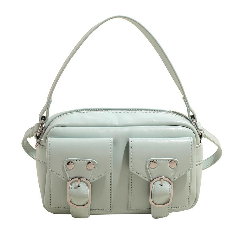 Retro High-end New Versatile Spice Girl Locomotive Bag Camera Bag Handbag Shoulder Messenger Bag