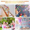 100PCS/150PCS Hanging Swirl Decorations Streamers Household Decorations Colorful Perfect for Birthdays Weddings Celebrations
