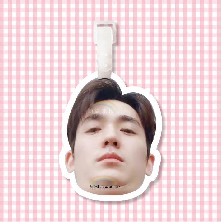 Zhu Yilong Big Head Luggage Tag Backpack Pendant - Star Merchandise