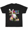 Happy Eastrawr Dinosaur Easter Bunny Egg Costume T-Shirt Unisex Funny Tee Gift
