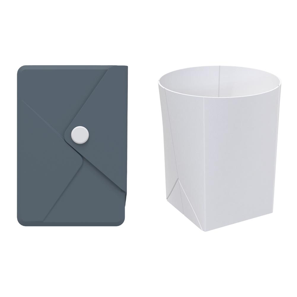 

250ml Silicone Collapsible Cup with Storage Cover Portable Drinking Cup Heat-Resistant for Outdoor Travel синій