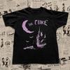 Sommer Neu Vintage Rock Punk T-Shirts Retro Band The Cure Grafik T-Shirt Lässig Locker Streetwear Print T-Shirt Fans Geschenk Unisex