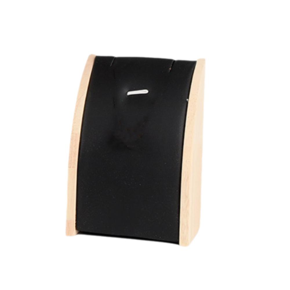 Wooden Necklace Display Stand Portable Counter Display Props Durable Jewelry Storage Rack