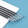 5pcs Art Silicone Brush Diy Nail Tools Color Shapers Paint Brushes Clay Sculpture Shaping Modeling Rubber Tip Artists Supplies