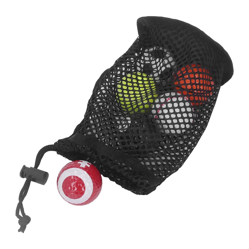 6pcs Golf Sports Training Balls Colorful Golf Practice Ball Gifts Set Various Balls Elements Novelty Golf Ball for Golf