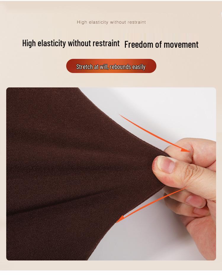 Reversible Thermal Long-Sleeve T-Shirt: Thick Solid Base Layer for Layering