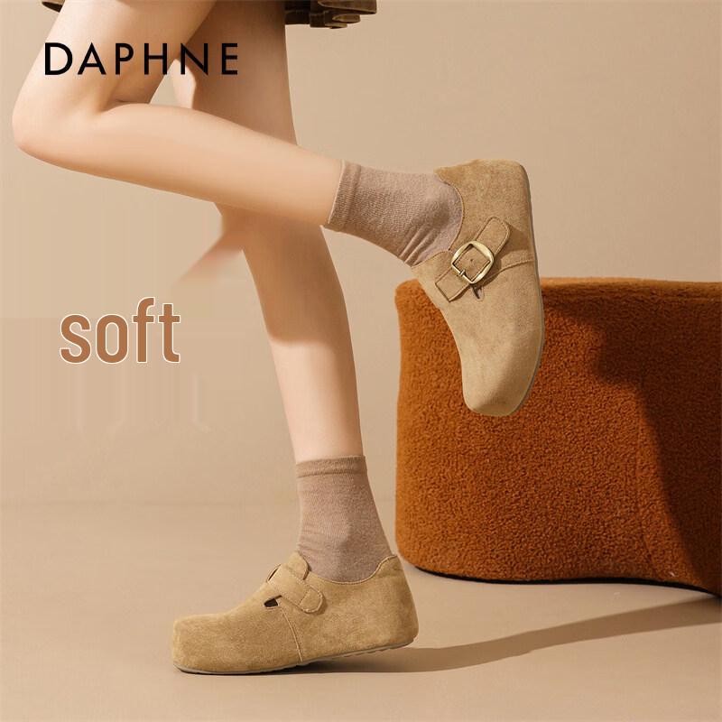 Daphne Women s Soft-Sole Platform Slip-On Sandals EU 37