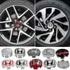 58/62/69mm Auto Reifen Rad Mittelkappe Emblem Aufkleber Auto Zubehör Für Honda Civic Fit Jazz Accord Pilot Stepwgn CRV BRV