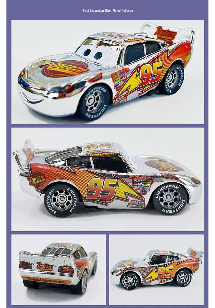 Lightning McQueen Alloy Toy Car Model - Generations 1, 2 & 3 Full Payment