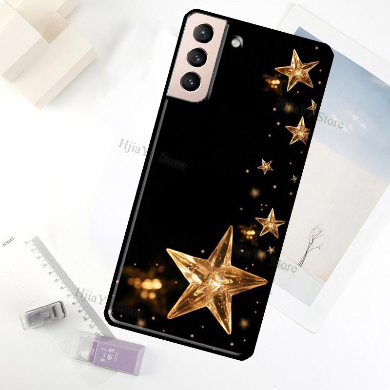 Bright Stars Art Case For Samsung Galaxy S23 Ultra Note 20 10 S9 S10 Plus S20 S21 FE S22 Ultra Phone Cover