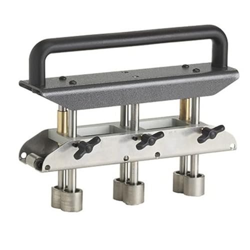 3-Station Metal Edge Roller, 0-90° Bend Angle Metal Bending Tool, Metal Bender for 0.3-1.0mm Metal Roofing Materials, Creates Bends from 13-130mm