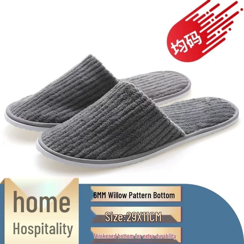 

Allied Coral Fleece Disposable Slippers