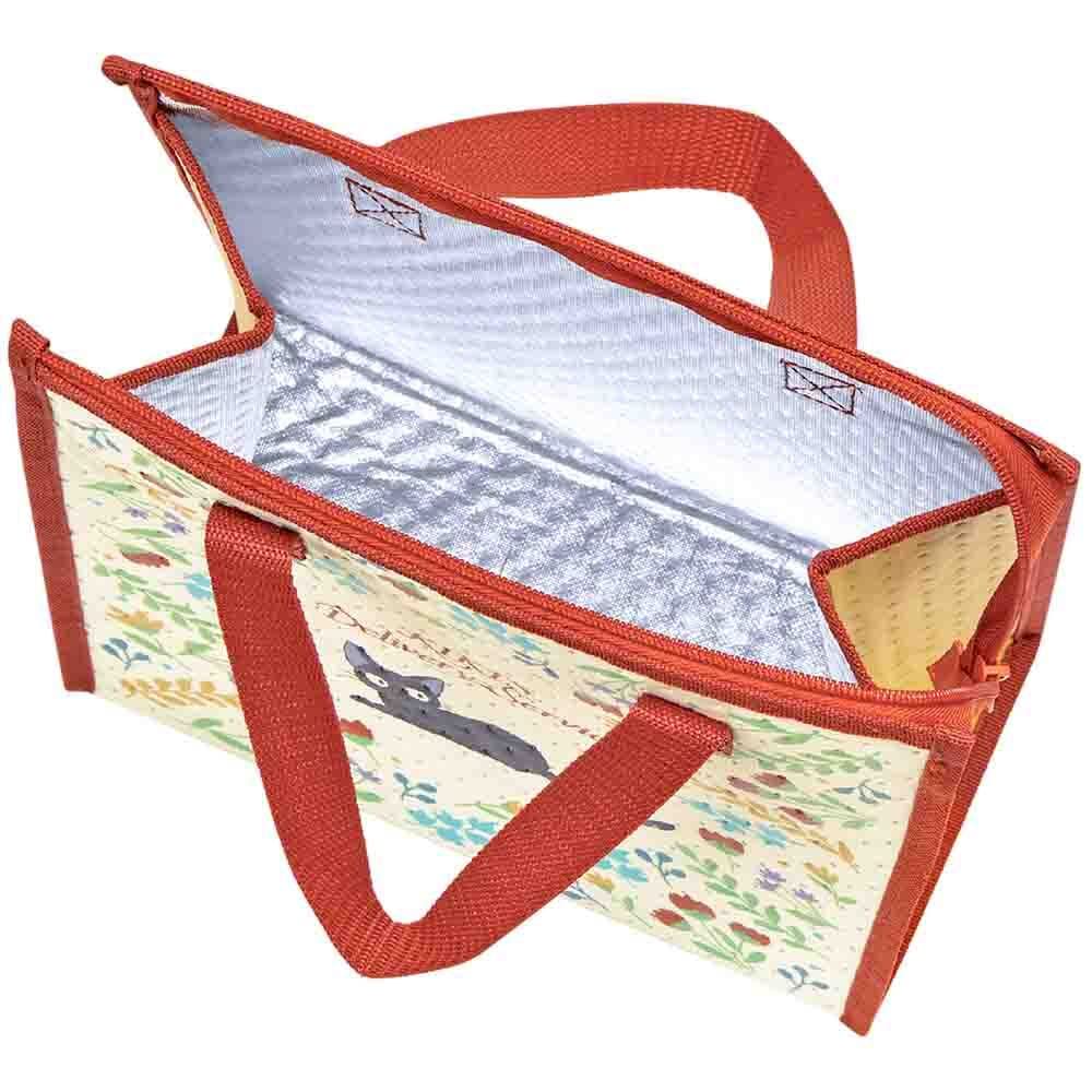 Skater Lunch Bag Insulated Tote, Ghibli Kiki's Delivery Service Jiji Botanical Design for Girls FBC1-A