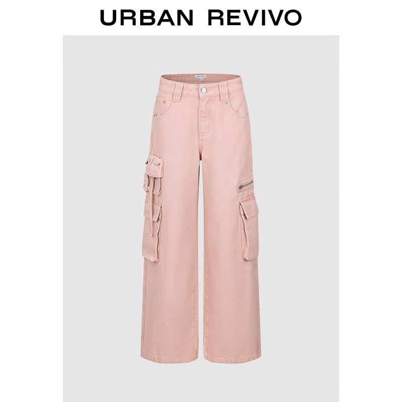 

UR Women s 2025 Winter Multi-Pocket Wide-Leg Workwear Pants 29