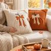 Wear Resistant Pumpkin Plush Cushion Comfortable Decorative Pillow Case Pillowslip  Home Decor