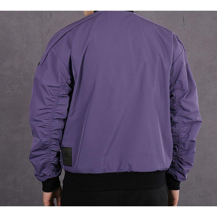 adidas Woven Slim Fit Jacket Men Outerwear Tech-Purple Black FM9384