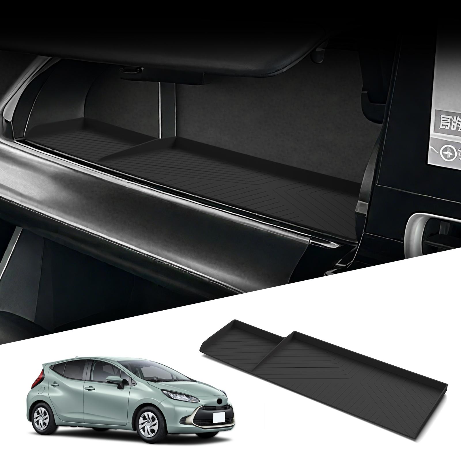 

для Toyota AQUA 2025-2025 Силиконовый органайзер-лоток в отсек для хранения переднего пассажира Черный Аксессуары для интерьера автомобиля