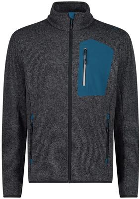 Jacket CMP Man Fleece Jacket (32H2147) Anthracite/nero