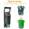 Aluminum Can Crusher & Bottle Opener Heavy Duty Metal Wall Mounted Soda Beer Can Smasher Eco-Friendly Recycling Kitchen Tool