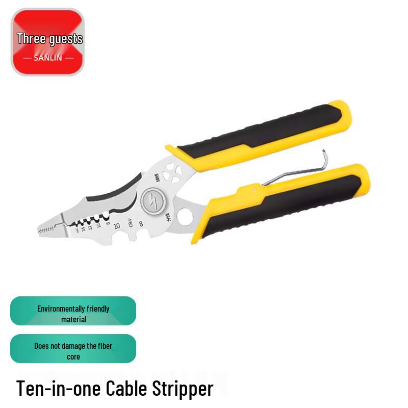 SL-12-QJB 10-in-1 Multi-function Network Electrician Tool