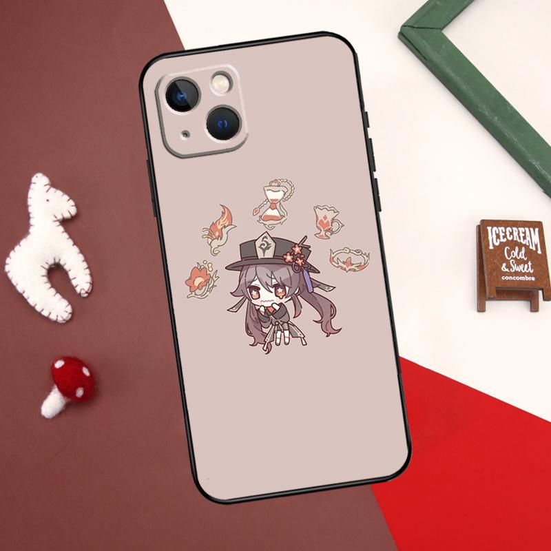 Carcasă Genshin Impact Hu Tao pentru iPhone 13 12 14 15 Pro Max Mini 7 8 Plus SE 2020 X XS MAX XR 11 14 15 Pro Max