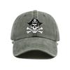 Pirate Skull Cross Swords Baseball Cap Adjustable Outdoor Polyester Graphic Cap Unisex Casual Hat