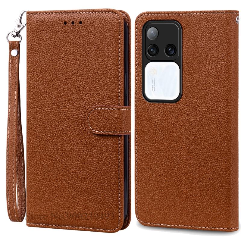 For Vivo V30 Case Wallet Leather Flip Cover For Vivo V30 5G Case Stand Book Cover For Vivo V30 Pro Case Coque Fundas