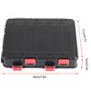 Double Side Fishing Tackle Box Wood Shrimp Case Bait Lure Storage Tool with 10 Compartments