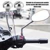 Mirror Hole Cover Cap, Motorcycle Mirror, Mirror Hole Cover, Screws, M8/M10 Universal Bike Mirror