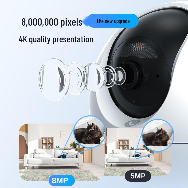 Ezviz C6c 4K Dual-Modus Smart Home Sicherheitskamera (CN-Version)