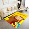 Bluiey Adventure Time Carpet Perfect for Dormitory Game Room Dining Room Foyer Antislip Carpet Office home decor Best for Christmas