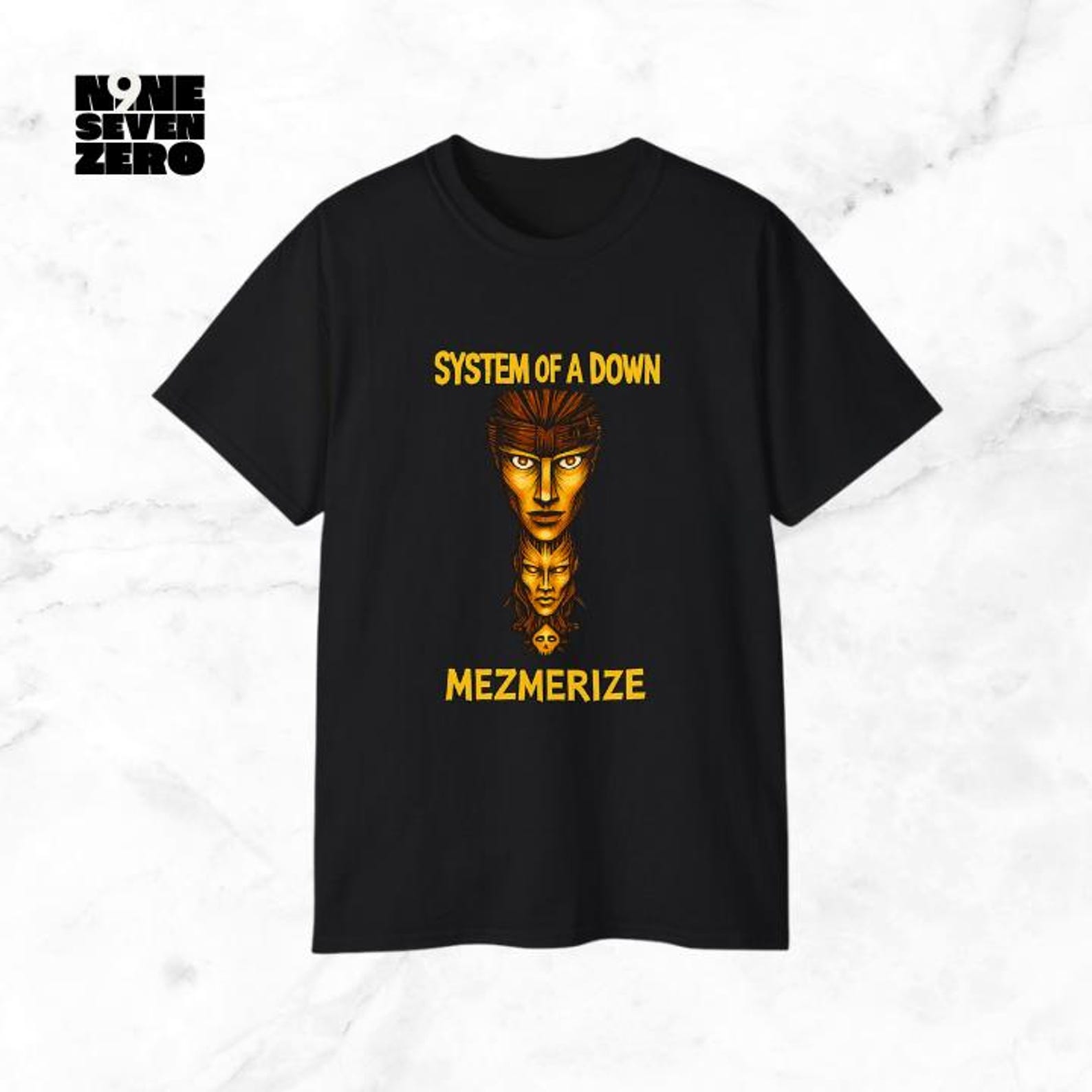 System of a Down Mezmerize T-Shirt: Unisex Cotton Concert Tee 2XL