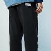 Li Ning Wu Chuang Wu Yi Straight Loose Wash Denim Long Pants Men Bottoms Black AJQR021-2