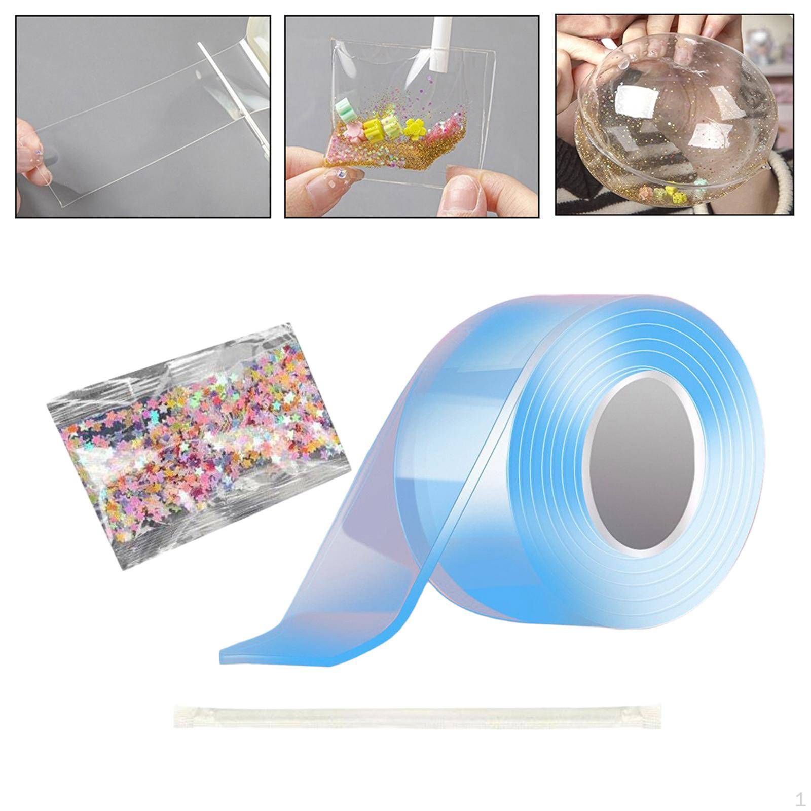 Blow Bubbles Household Mounting Tape Multipurpose Nano Rolling for Adults style C