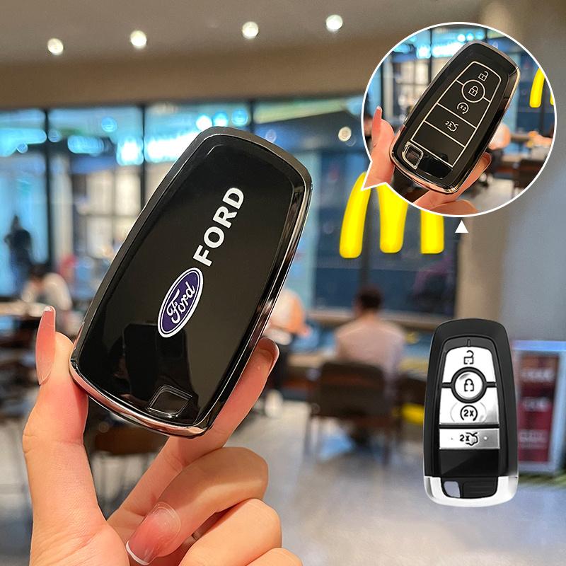 TPU Car Remote Key Case Keyless Shell Ford Fusion Mustang Explorer F150 F250 F350 EcoSport Edge S-MAX Ranger Lincoln Mondeo