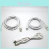 USB Type-C Interface Datakabel 2m PVC Forlængerledning til Mobilenheder og Hurtigopladning