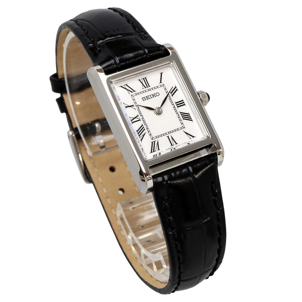 SEIKO Watch Essentials Quartz Sapphire 5 ATM Water-Resistant Simple Watch SWR107 Overseas Model Women's [ D]