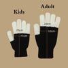 1Pair LED Flashing Magic Gloves Colorful Finger Glowing Glove For Kids Adult LED Colorful Gloves Bar Party Colorful Gloves