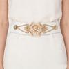Retro Pearl Beauty Elastic Waistband: Women's Versatile Ultra-Wide Mirror Leather Belt