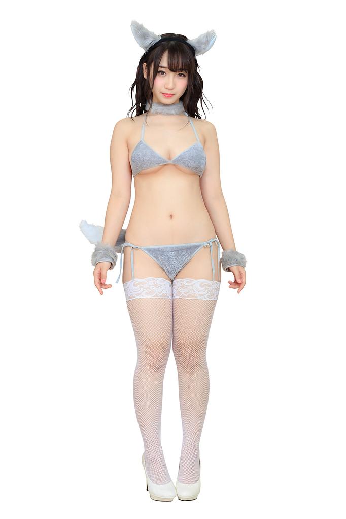 Clearstone SugarPet Cosplay Halloween Silver Wolf Costume for Women, Gray