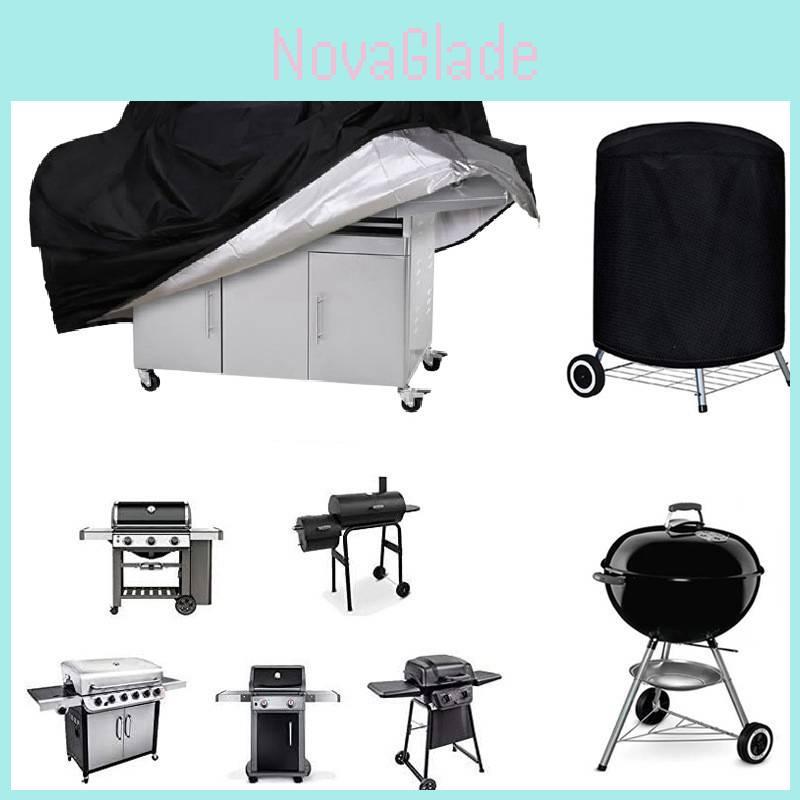 Durable Oxford Fabric Bbq Grill Cover Waterproof And Dustproof For Outdoor Gardens