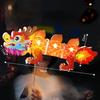 Svátek středu podzimu Starověký dračí lampionový tanec Rok draka Světelná hračka Národní vlna Zlatá rybka Dětský ručně vyrobený DIY lampion