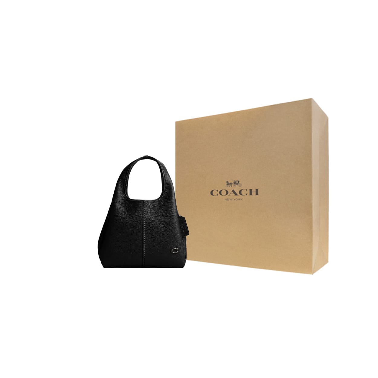 COACH Lana Polished Pebble Leather One