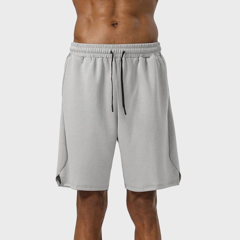

2025 Мужские трансграничные уличные спортивные вискозные шорты с ощущением воздуха, повседневные летние шорты L светло-серый