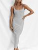 2023 Summer Women's Sling Sexy Backless Bodycon Long Dress